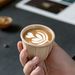 6-piece Set Of Embossed Tulips, 100ml Ceramic Espresso Cup_maomaolike.com