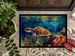 Loggerhead Sea Turtle Doormat Front Door Mat Indoor Outdoor Rugs For Entryway, Non Slip Washable Low Pile, 24H X 36W_maomaolike.com