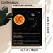 Earth-Moon-Sun Rotation & Revolution Painting Poster, Informative Astronomical Illustration Poster, Educational Design Explaining Celestial Movements_maomaolike.com