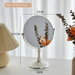 Wholesale European Style 360-Degree Rotating 6inch Vanity Princess Desktop 3x Magnifying Tabletop Double-Sided Makeup_maomaolike.com