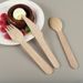 50PCS Disposable Wooden Forks Spoons Knives Suitable For Dessert Ice Cream Fruit Tableware Kitchen Wedding Birthday_maomaolike.com