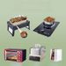 Tin Rectangular Disposable Meal Packaging Barbecue Baking, Strong Leak Proof, Unbreakable, Aluminum Foil Box, Thickened_maomaolike.com
