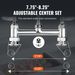 VEVOR Commercial Faucet With Pre-Rinse Sprayer, 26" Height, 8" Center, 12" Swing Spout, Deck Mount Kitchen Sink Faucet, Brass Constructed Device With Pull Down Spray, For 1/2/3 Compartment Sink_maomaolike.com