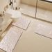Bathroom Mat Toilet Mat Shower Mat Entrance Rug Absorbent Non-Slip Mat Soft Quick-Dry Machine Washable_maomaolike.com