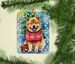 Chow Chow Christmas Porcelain Ornament Christmas Tree Hanging Decorations For Home Christmas Holiday, Rectangle, Gift, Multicolor_maomaolike.com