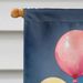 Yorkipoo Happy Birthday House Flag Large Porch Sleeve Pole Decorative Outside Yard Banner Artwork Wall Hanging, Polyester, House Size, Multicolor_maomaolike.com