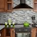 Grey Stone Look Peel And Stick Wall Tiles – Waterproof Self-Adhesive Kitchen Backsplash Panels, Easy DIY Installation_maomaolike.com