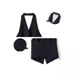 Women's Clothing Halter neck suit vest vest spring new top design niche temperament sleeveless waistcoat_maomaolike.com