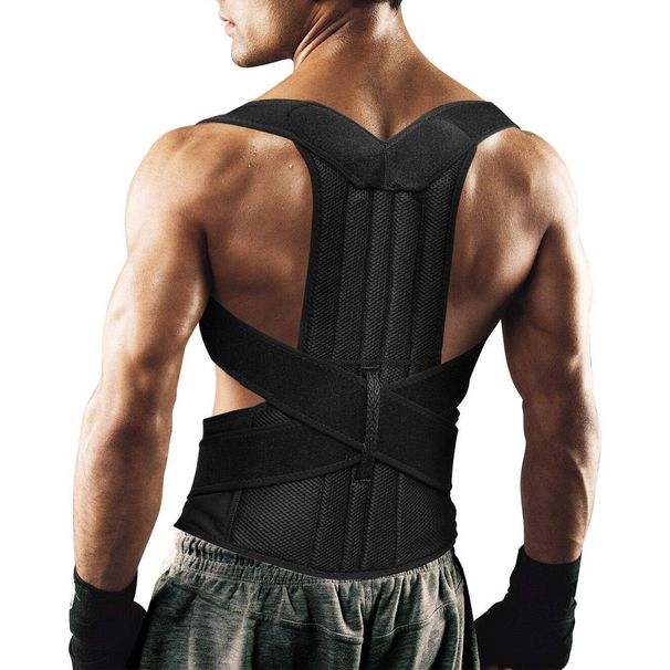 Posture Corrector Back Brace Belt For Men & Women, Adjustable Full Back Posture Brace For Scoliosis Hunchback Thoracic Spine Corrections Back Support_maomaolike.com