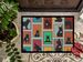 Lots Of Black French Bulldog Doormat Front Door Mat Indoor Outdoor Rugs For Entryway, Non Slip Washable Low Pile, 24H X 36W_maomaolike.com