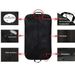 Ready Stock Hanging Garment Storage Bag With Hook, Dustproof Suit Coat Wedding Dress Cover, Wardrobe Clothes Organizer Bag For Home Closet
_maomaolike.com