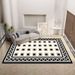 Living Room Rug,Large Rug,Oversized, Gold Leaves Design,Bedroom Rug,Soft And Thick, Machine Washable, Thickened Rug, Bedside Rug,Decorative Indoor Rug_maomaolike.com