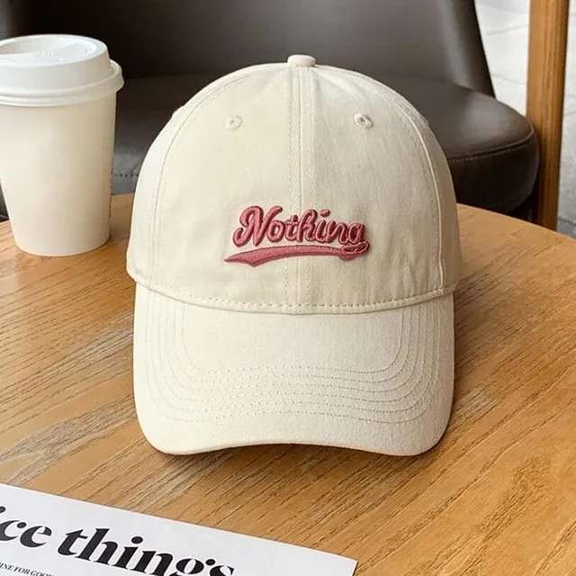 Hot Sale RICYGVM Letter Embroidery Baseball Hat For Women Men Fashion Duck Tongue Cap Outdoor Sunshade Peaked Caps Solid Color_maomaolike.com