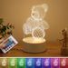 Creative Custom Photo 3D LED Night Light USB Acrylic Table Base Children Bedroom Christmas Decor Lamp
_maomaolike.com