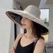 Hot Sale Fashionable large brim solid color fisherman hat, outdoor sun hat_maomaolike.com