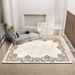 Living Room Rug,Large Rug,Oversized, Gold Leaves Design,Bedroom Rug,Soft And Thick, Machine Washable, Thickened Rug, Bedside Rug,Decorative Indoor Rug_maomaolike.com