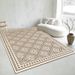 Living Room Rug,Large Rug,Oversized, Gold Leaves Design,Bedroom Rug,Soft And Thick, Machine Washable, Thickened Rug, Bedside Rug,Decorative Indoor Rug_maomaolike.com