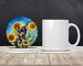 Miniature Pinscher In Sunflowers Large Sandstone Coasters Pack Of 4 Absorbent Round Coasters Decor Gifts For Men Or Women, 4 In, Multicolor_maomaolike.com