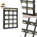 Birthday Tracker Painting Poster, Chalkboard-style Glowing Text Monthly Blank Grid Poster, Functional Decor To Record Monthly Birthdays Suitable For_maomaolike.com