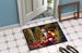 Fawn Pug And Santa Claus Doormat Front Door Mat Indoor Outdoor Rugs For Entryway, Non Slip Washable Low Pile, 24H X 36W_maomaolike.com