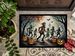 Zombies Spooky Halloween Doormat Front Door Mat Indoor Outdoor Rugs For Entryway, Non Slip Washable Low Pile, 24H X 36W_maomaolike.com