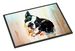 Boston Terrier The Look Doormat Front Door Mat Indoor Outdoor Rugs For Entryway, Non Slip Washable Low Pile, 24H X 36W_maomaolike.com