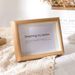 Three-dimensional Photo Frame, Empty Frame Desktop Display, Simple Wooden Wall-mounted Hollow Display Stand For Couple_maomaolike.com