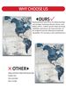 World Map, Modern Style, Abstract Decorative Painting, Home Decor Artwork, Living Room Sofa Backdrop Artwork, Art Exhibition Piece_maomaolike.com