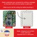 Chartreux Cat By The Christmas Tree Porcelain Ornament Christmas Tree Hanging Decorations For Home Christmas Holiday, Rectangle, Gift, Multicolor_maomaolike.com