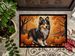 Sheltie Fall Doormat Front Door Mat Indoor Outdoor Rugs For Entryway, Non Slip Washable Low Pile, 24H X 36W_maomaolike.com