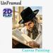 Elderly Man Reading Painting Poster, Warm-toned Realistic Oil Painting Poster, Serene Immersive Artwork Ideal For Living Room, Study Space_maomaolike.com