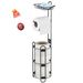 Toilet Paper Holder Stand, Black Toilet Paper Holder Stand Stainless Steel Rustproof Tissue Roll Holder Floor Stand Storage For Bathroom_maomaolike.com