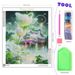 PhotoCustom 5d Diamond Painting Full Square/Round Drill Diamond Embroidery The Wizard of Oz Scenery Diamond Mosaic Picture_maomaolike.com