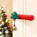 2025 New Christmas Plush Door Handle Decorative Handle Cover Cute Warm Anti-Touch Christmas Gift_maomaolike.com