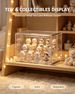 Transparent Acrylic Storage Display Box 1100g, Stackable Dust‑Proof Organizer For Books, Collectibles, Cosmetics, Home Office Organization_maomaolike.com
