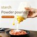 Starch Box, Household Flour Storage Container, Kitchen Food-grade Plastic Baking Soda And Cornstarch Sealed Jar_maomaolike.com