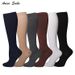 Sports compression socks polyester flat solid color muscle socks medical socks women's jump rope compression socks running calf socks socks_maomaolike.com
