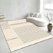 Living Room Rug,Large Rug,Oversized, Gold Leaves Design,Bedroom Rug,Soft And Thick, Machine Washable, Thickened Rug, Bedside Rug,Decorative Indoor Rug_maomaolike.com