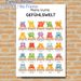 Emotion Themed Painting Poster, Vibrant Watercolor Cute Monster Emotion Chart Poster, Aids In Learning And Recognizing Various Emotions, Suitable For_maomaolike.com