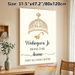 Sikh Themed Blessing Painting Poster, Elegant Gold-toned Sacred Symbol & Typography Poster, Warm Home Blessing Message, Ideal For Entryway, Living_maomaolike.com