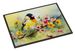 Goldfinch Doormat Front Door Mat Indoor Outdoor Rugs For Entryway, Non Slip Washable Low Pile, 24H X 36W_maomaolike.com