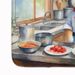 Shiba Inu The Chef Memory Foam Kitchen Mat Machine Washable Anti-Fatigue Mat Cushion Comfort Bath Mat Or Kitchen Rug_maomaolike.com