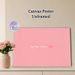 Minimalist Typography "SWAG II" Painting Poster, Soft Pink Minimalist Text Poster, Stylish Simple Lettering Design Ideal For Bedroom, Living Room_maomaolike.com