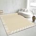 Living Room Rug Large-sized Rug With Geometric Pattern Bedroom Rug Plush Thickened Machine Washable Thickened Rug Bedside Rug Interior Decorative Rug_maomaolike.com