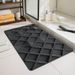 Bathroom Mat Toilet Mat Shower Mat Entrance Rug Absorbent Non-Slip Mat Soft Quick-Dry Machine Washable_maomaolike.com