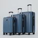 3pcs Luggage Set - Lightweight Hard Shell Suitcase Set With Double Spinner Wheels, Carry-on Luggage With TSA Lock, Large Capacity Travel Trolley Case, Designed For Business And Leisure Trips_maomaolike.com