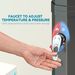9.2 Gallon Slolar Heated Outdoor Shower With 2 Free-Rotating Shower Heads And Foot Showers For Poolside Beach Spa, 7.1ft_maomaolike.com