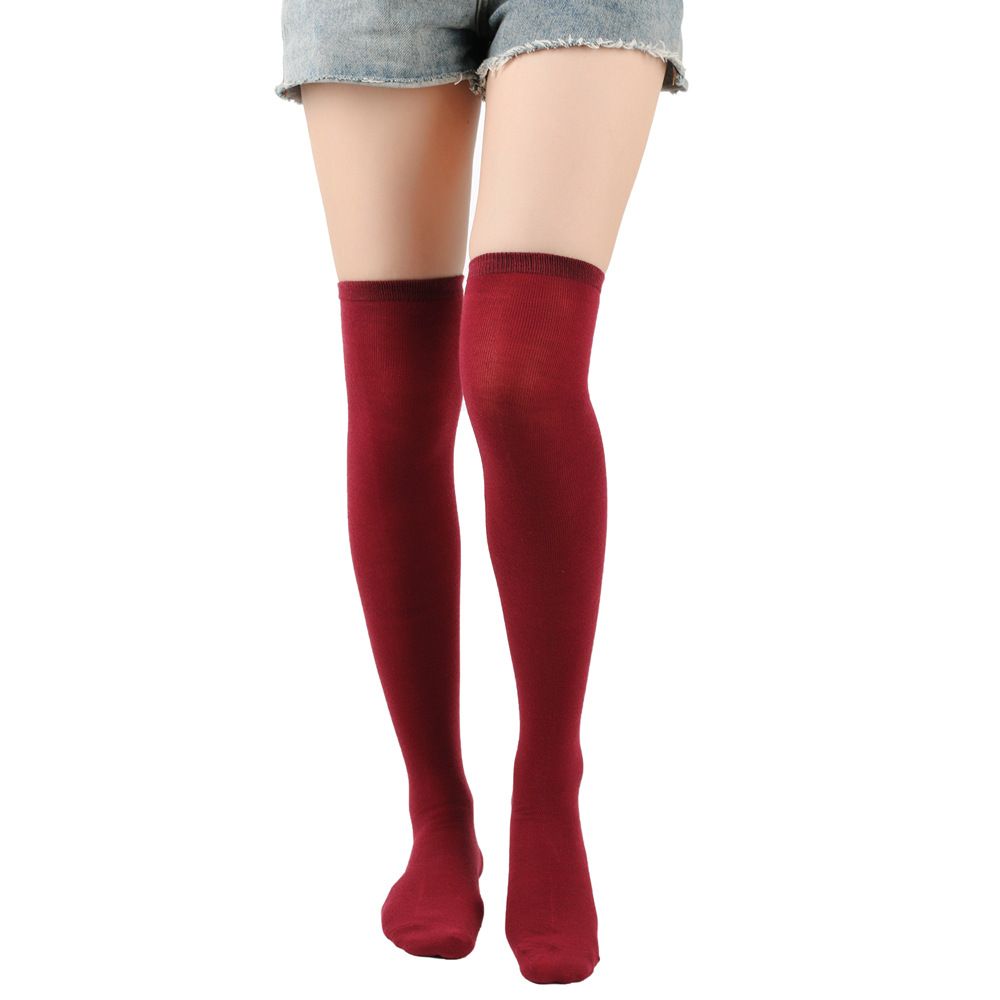 Unisex Three-bar stockings Student socks Cheerleading socks High socks PROM party socks show socks_maomaolike.com