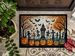 Papel Picado Skeletons Spooky Halloween Doormat Front Door Mat Indoor Outdoor Rugs For Entryway, Non Slip Washable Low Pile, 24H X 36W_maomaolike.com