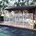 Metal Privacy Screens W3.8Ft X H6Ft Outdoor And Indoor Divider With Free Standing Decorative Privacy Screen For Balcony Patio Garden Room Divider, White Bird Shape_maomaolike.com